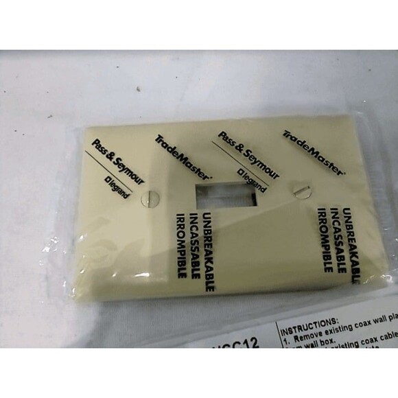 Lot of 16 New Light Switch Covers & CATV Jack Wall Plates - Picture 6 of 11